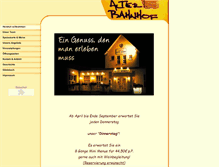 Tablet Screenshot of alter-bahnhof-dortmund.com
